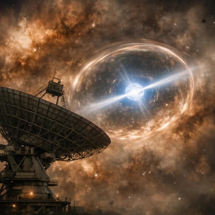 Сигнал из бездны проверит гравитационные законы Эйнштейна