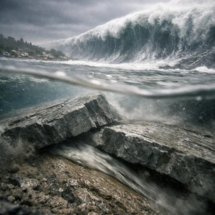 Мог ли скользкий глиняный слой на морском дне усилить разрушительное цунами 2011 года в Японии?