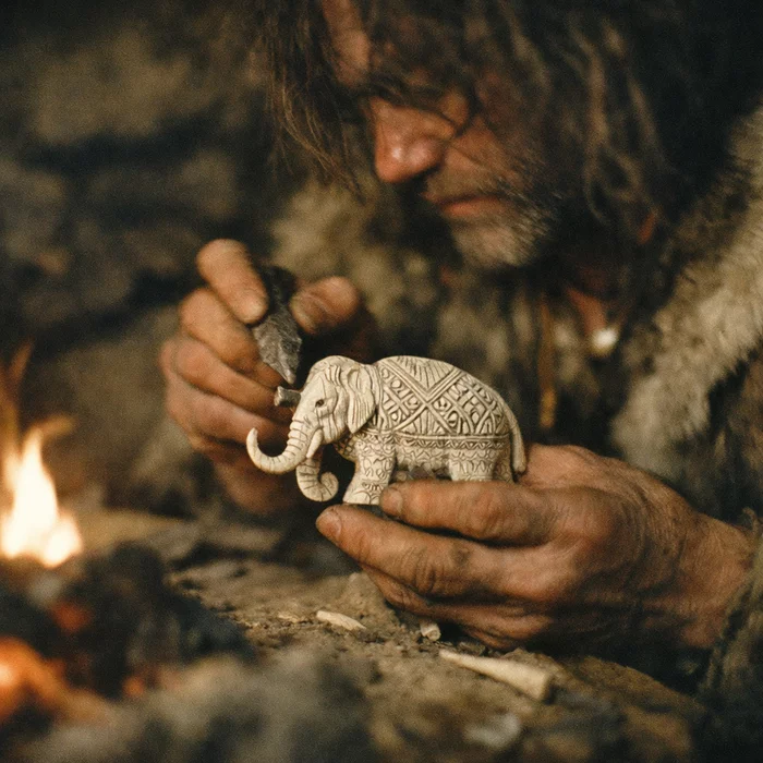 Когда люди впервые попытались «записать» мысль — 40 000 лет назад?