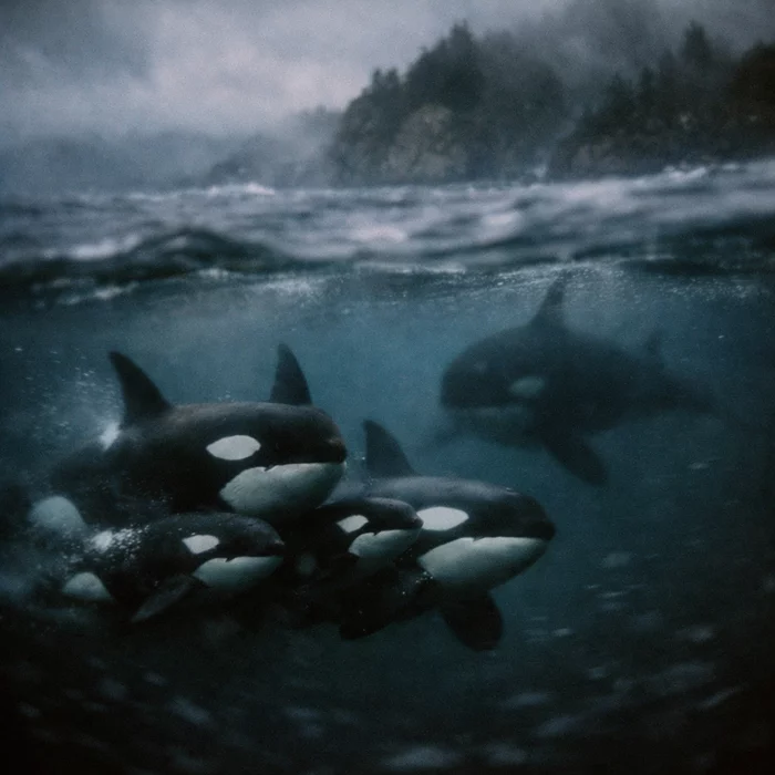 Обглоданные плавники косаток на российском берегу указали на каннибализм внутри вида