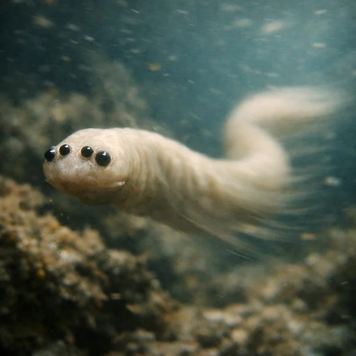 Четырёхглазый предок человека оказался похож на лапшу