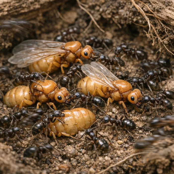 Муравьи без рабочих: вид-паразит, в котором каждая особь — королева