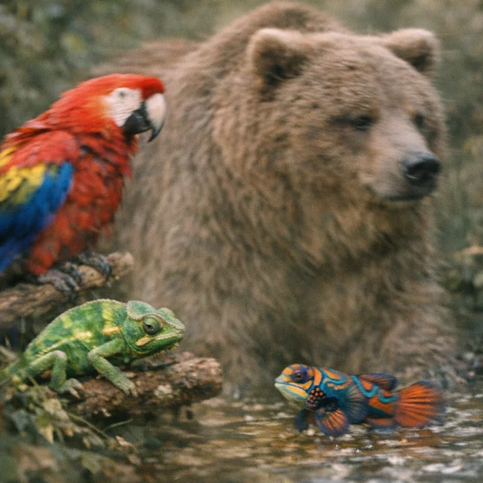 Почему млекопитающие так тускло окрашены