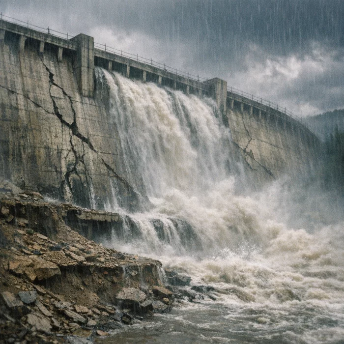 Тысячи американских плотин на грани разрушения