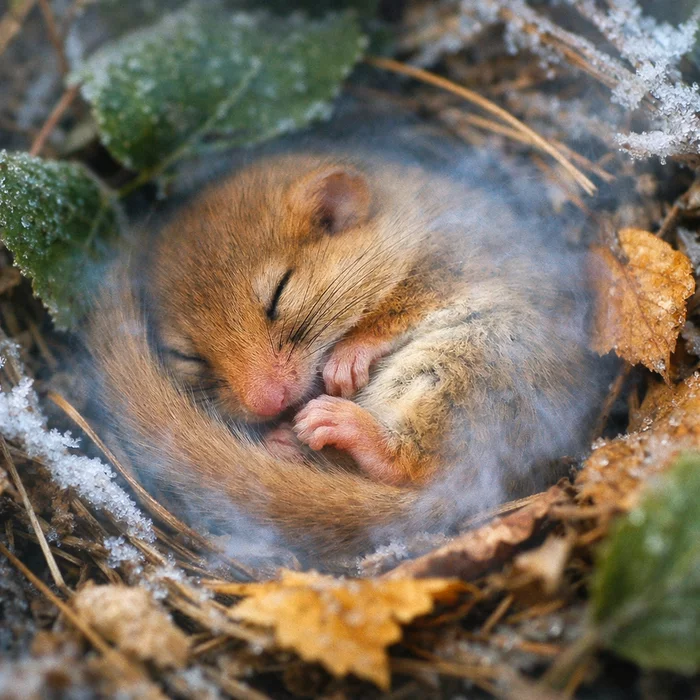 Почему крошечная орешниковая соня способна управлять температурой собственного тела?