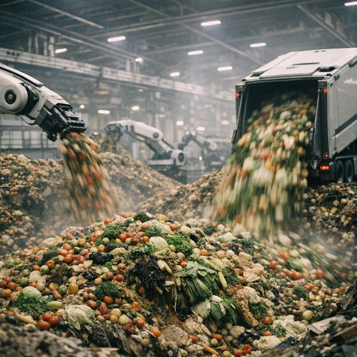 Почему автоматизация продовольственных цепочек порождает горы отходов вместо экономии?