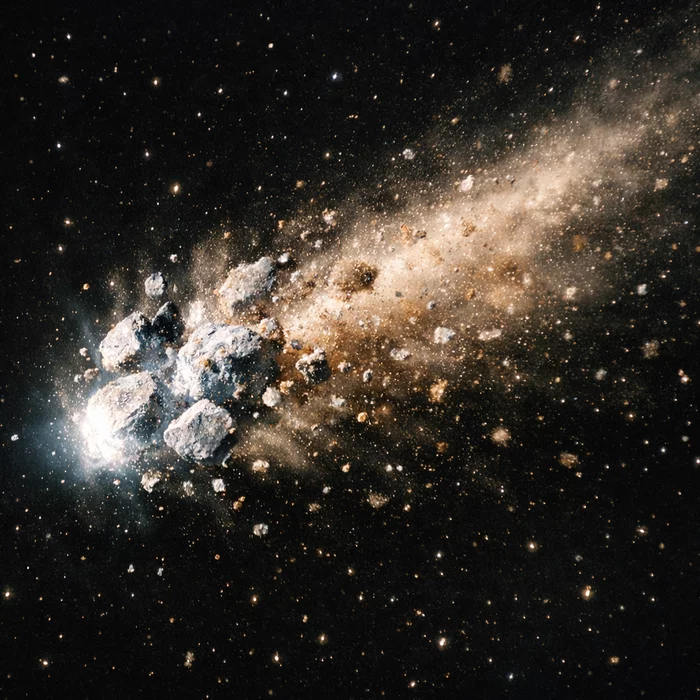 Предсмертная агония кометы C/2025 K1 в объективах земной оптики