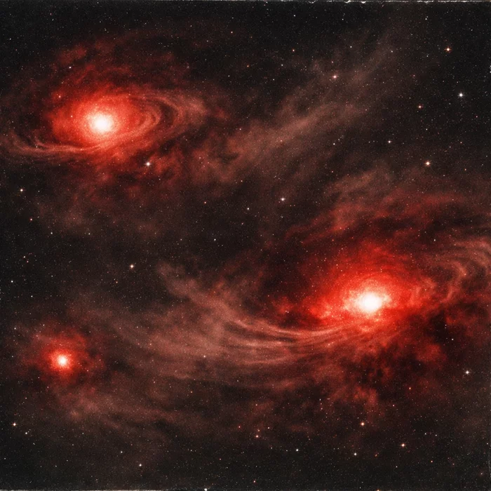 Предсмертная стадия первых звезд вселенной в объективе телескопа Джеймс Уэбб