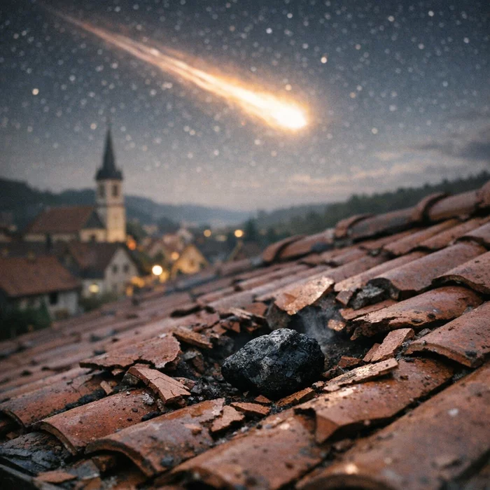 Метеорит пробил крышу дома в Германии — откуда взялся огненный шар над Европой?