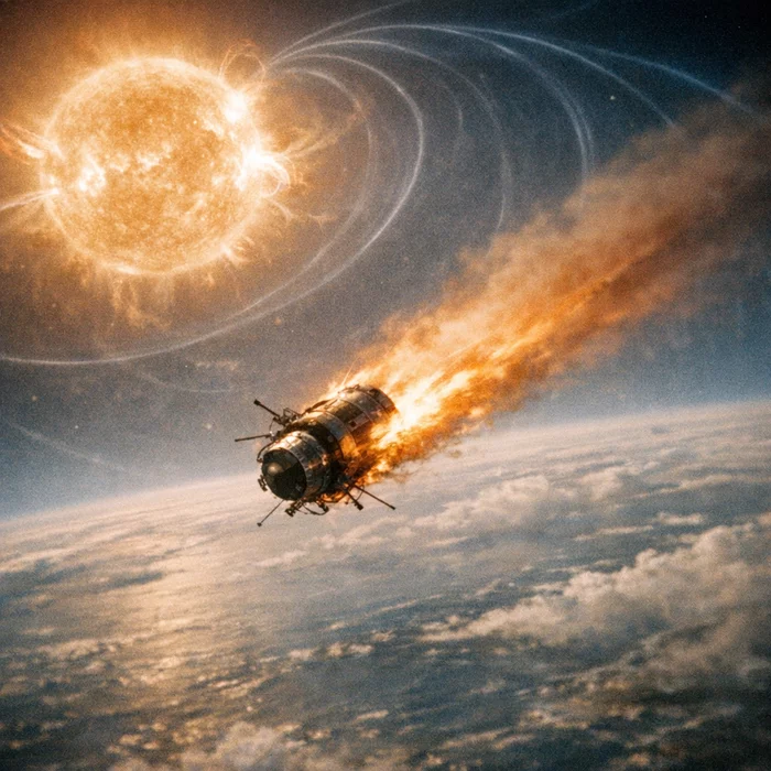 Почему 600-килограммовый зонд NASA падает на землю из-за солнечной активности?