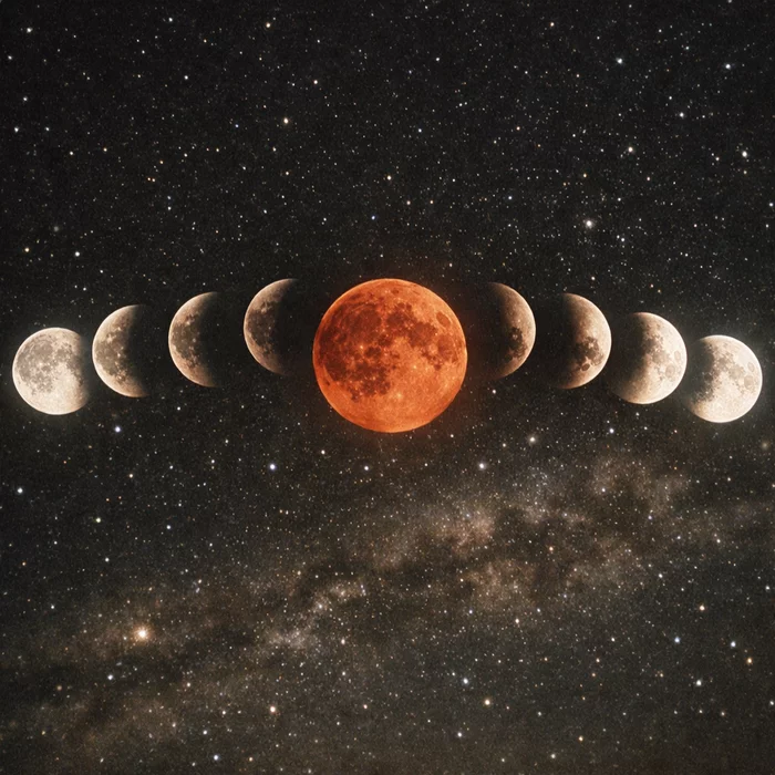 Тень земли на луне: что мы видим во время затмения