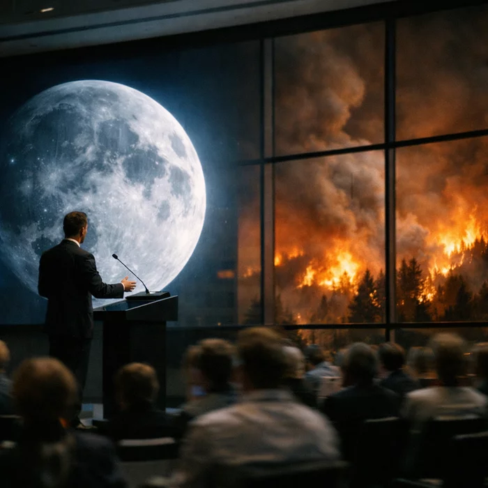 NASA объявляет о лунной базе за 20 миллиардов долларов на фоне беспрецедентных пожаров