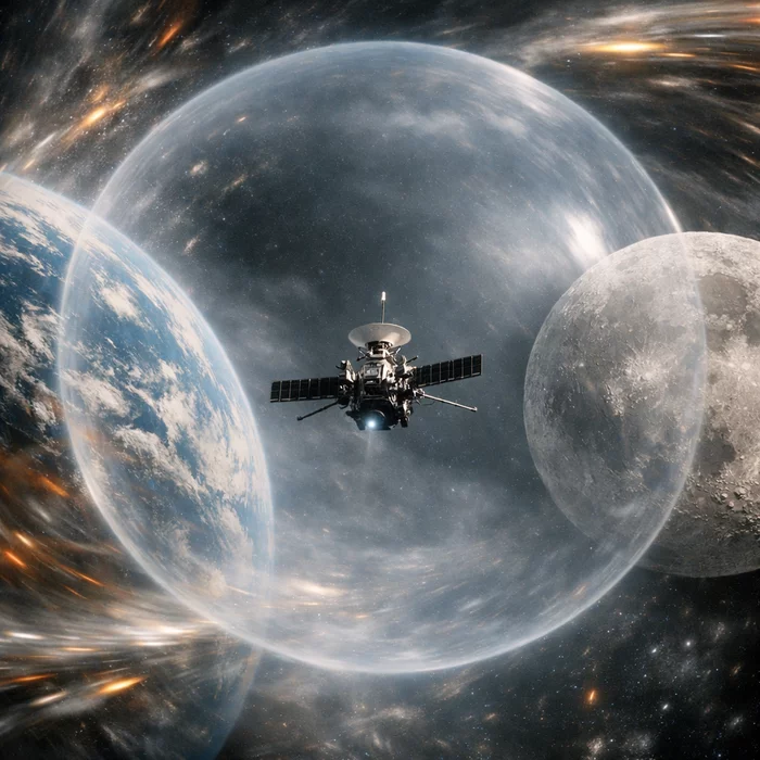 Китайский аппарат обнаружил гигантскую радиационную «каверну» между Землёй и луной