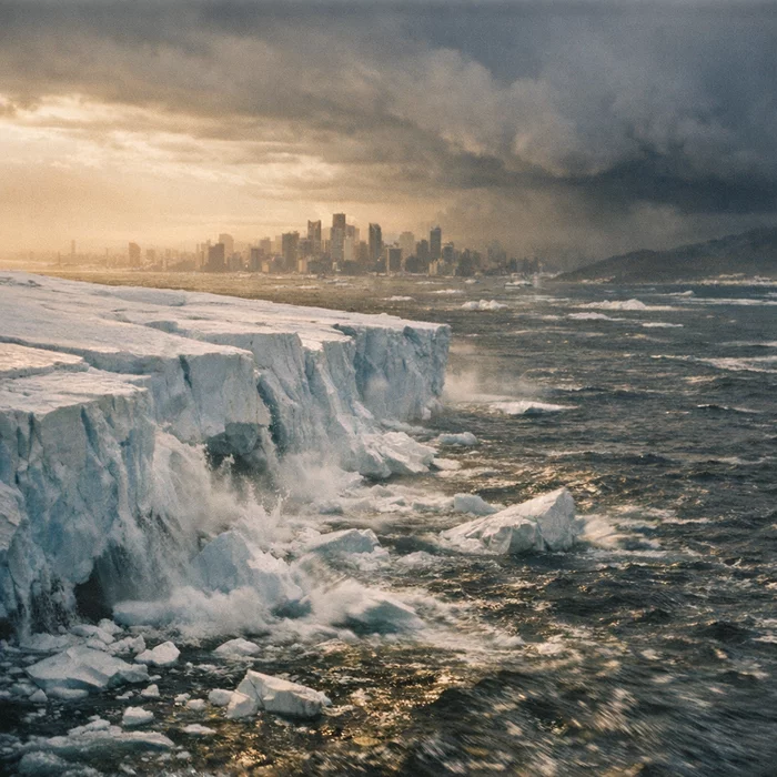 Антарктида нагревается быстрее, чем всё южное полушарие