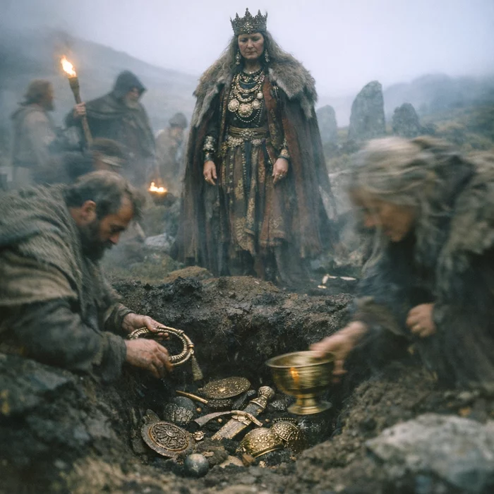 Клады Мелсонби: похороны кельтской королевы?