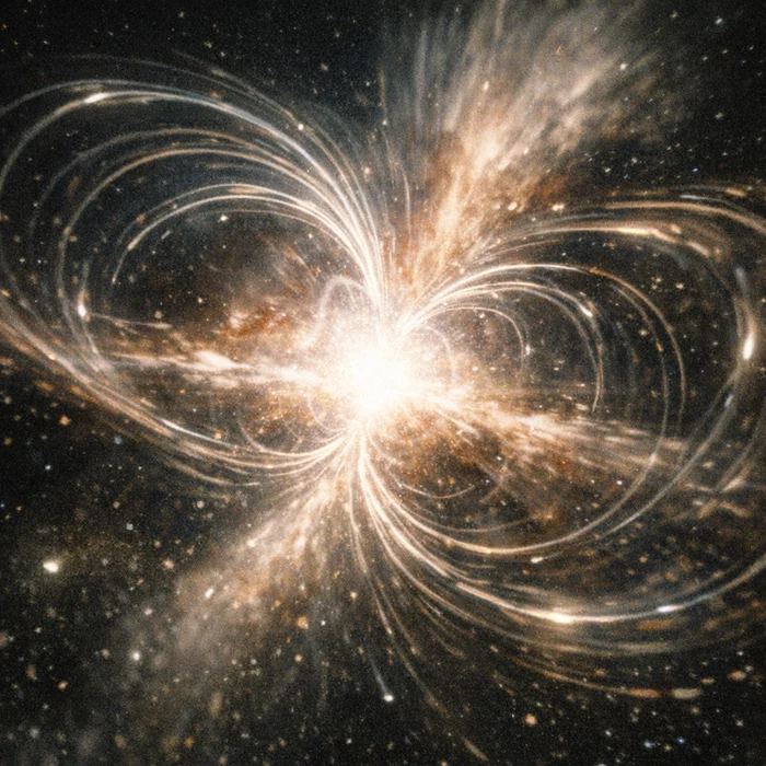 Астрономы впервые увидели рождение магнитара