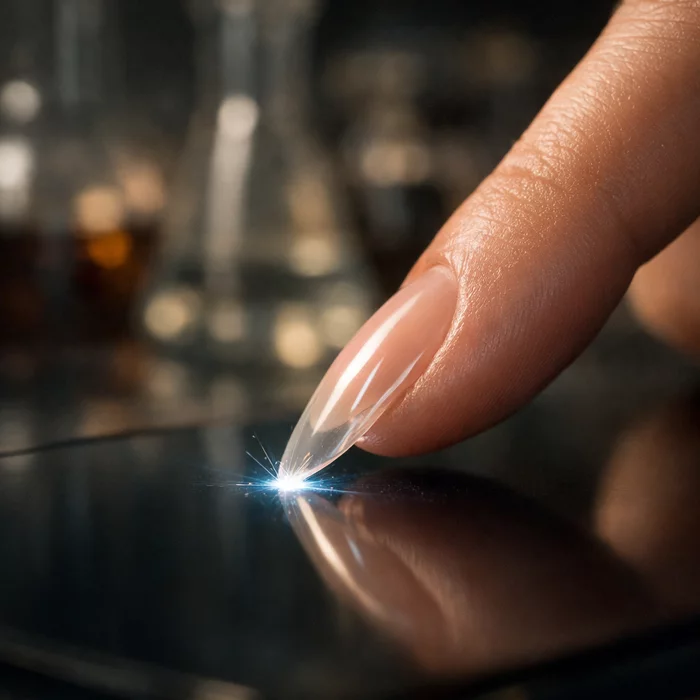 Лак для ногтей вместо стилуса — зачем студент-химик решил покрыть маникюр проводящим составом?