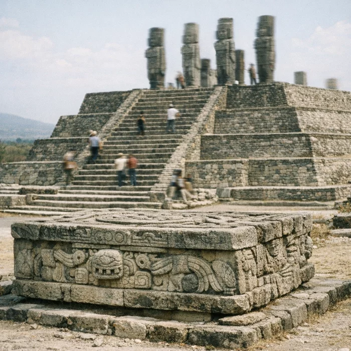 Что скрывал тысячелетний алтарь империи тольтеков в мексиканской Туле?