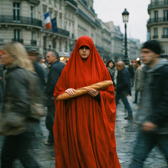 Почему красный чадор пугает больше, чем чёрный?