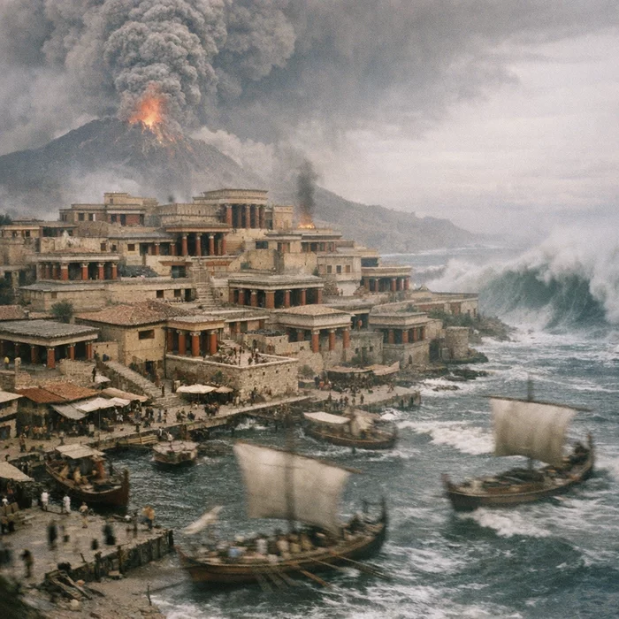 Куда исчезла минойская цивилизация