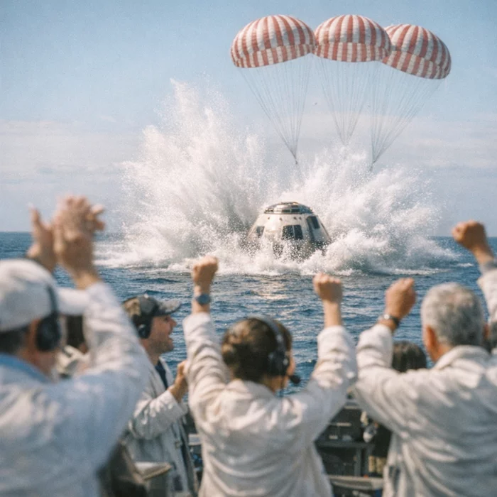 Экипаж Artemis II вернулся на землю после десяти дней в космосе
