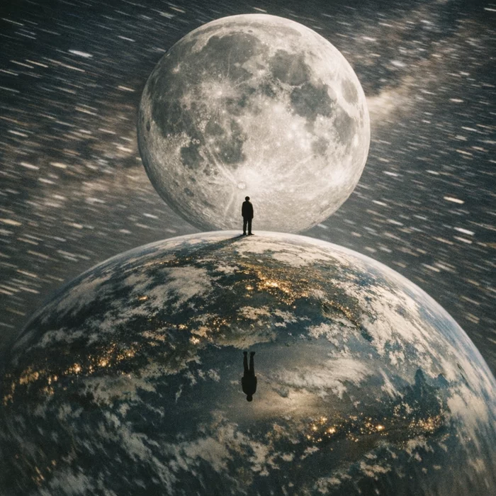 Почему луна выглядит по-разному в разных точках земли?