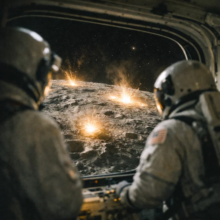 Экипаж Artemis II увидел удары метеоритов о луну