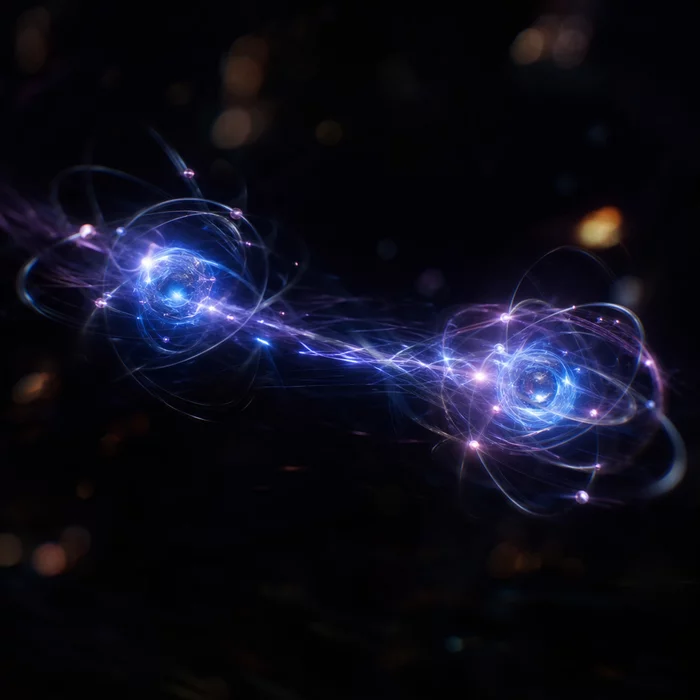 Запутанные в движении: физики впервые наблюдали квантовую запутанность двух летящих атомов гелия