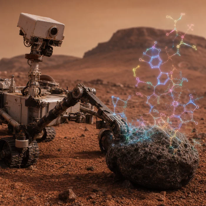 Марсоход NASA нашёл в одном камне сразу 7 новых органических молекул