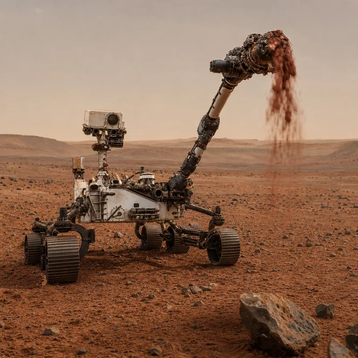 [b]Камень Атакама: как марсоход Curiosity неделю боролся с застрявшей породой[/b]