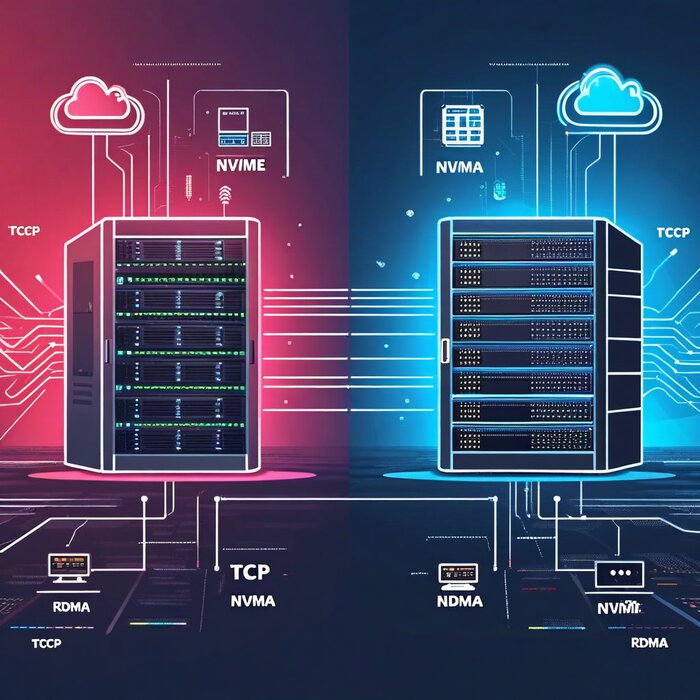 Сравнение NVMe over TCP и NVMe over RDMA: производительность и нюансы