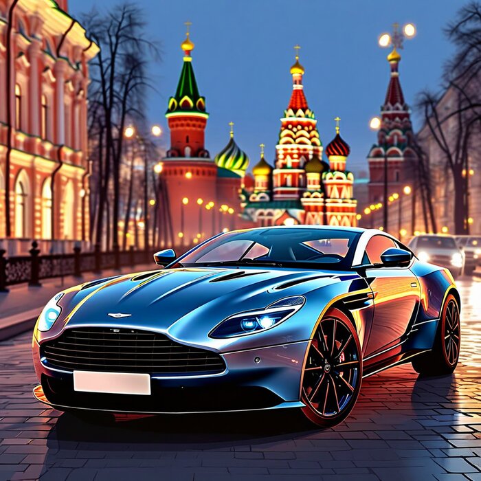 Aston Martin DB12 с номерами Сургута замечен в России